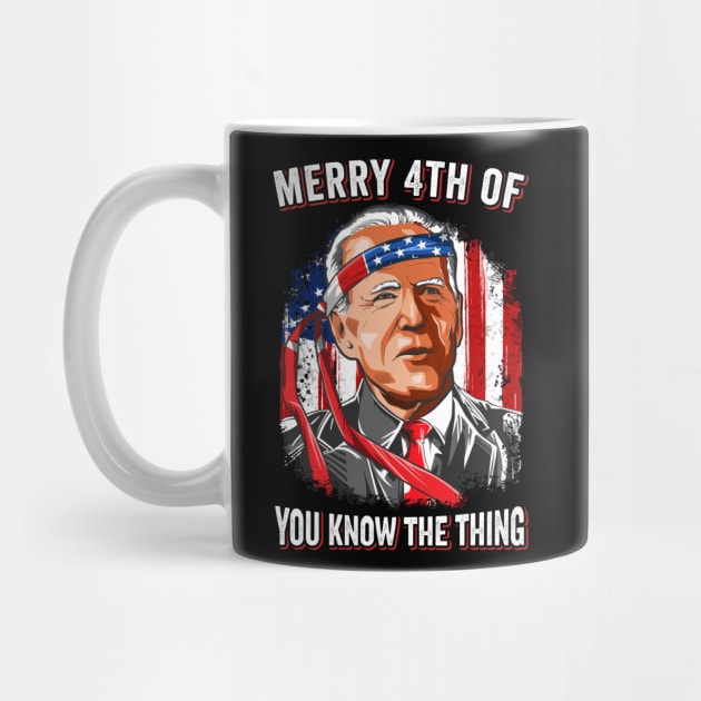 Funny Biden Confused Merry Happy 4th of You Know...The Thing by petemphasis
